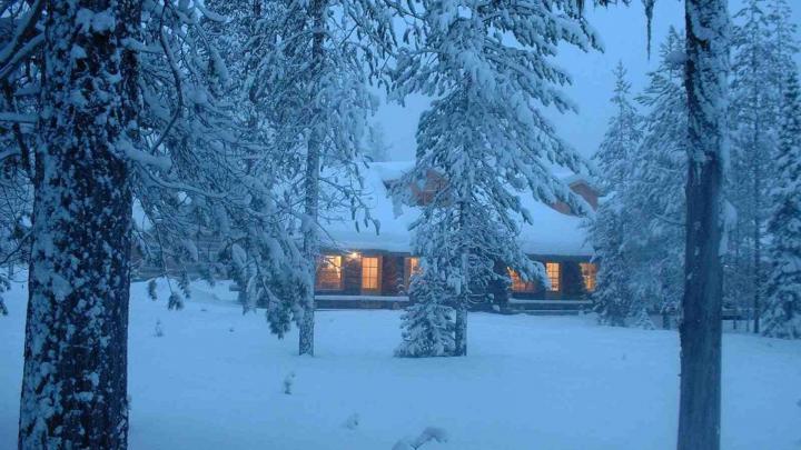 Winter Cabin Wallpaper for Desktop (57+ images)