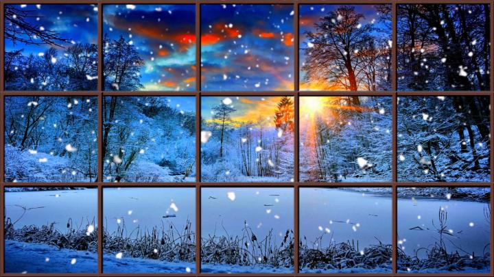 Winter Window Wallpapers