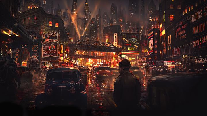 Digital Digital Art Artwork Futuristic Futuristic City Wallpaper - Free 