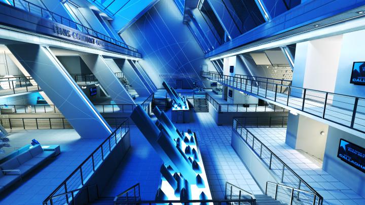HD Future City Wallpaper -
