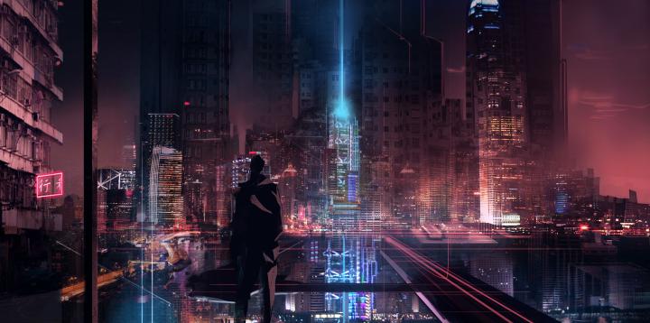 Anime Futuristic City Wallpapers - 4k, HD Anime Futuristic City 