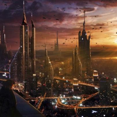 10 Latest Futuristic City Wallpaper Hd FULL HD 1080p For PC Desktop 2021