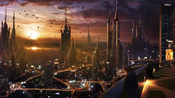 Futuristic City Night Wallpapers - Top Free Futuristic City Night 
