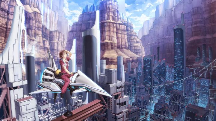 Wallpaper : city, street, cityscape, anime girls, skyline, skyscraper 