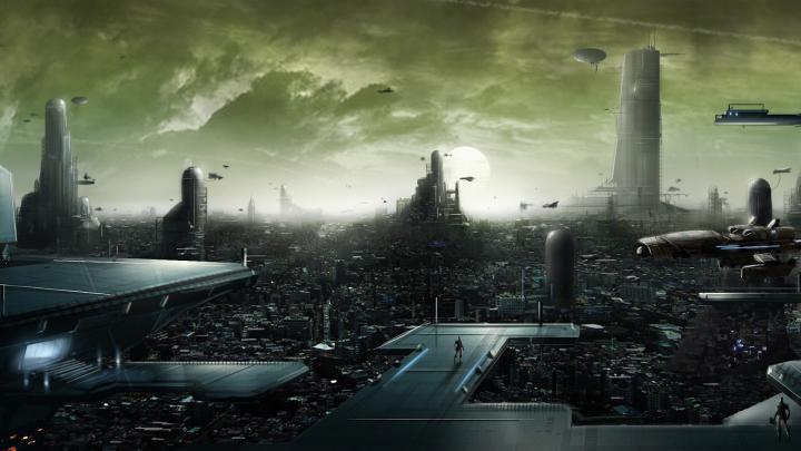 [50+] Futuristic City Wallpaper 1920x1080 