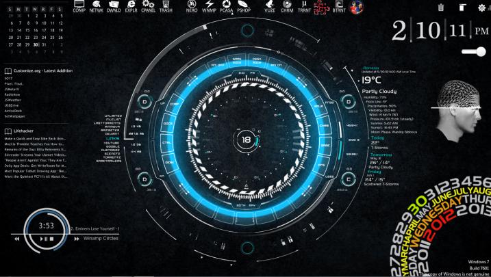 Futuristic Desktop Backgrounds -