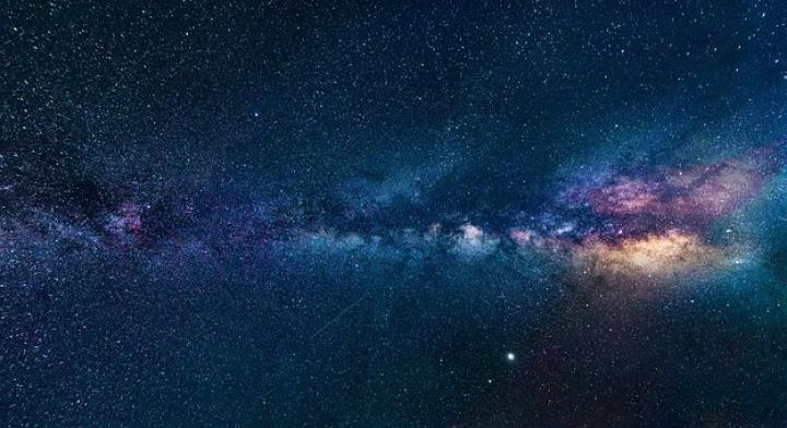 Galaxy Blue Background 4K - 4k Blue Space Wallpaper Hd Wallpaper Space 