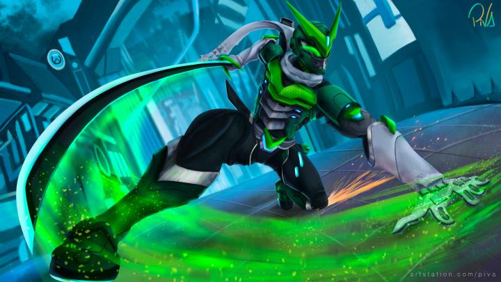 Genji Wallpaper 1920x1080 Hd - Wallpaper Paradise