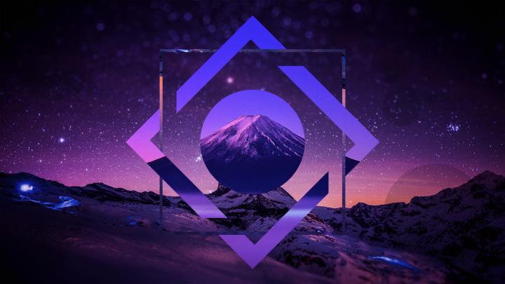 Geometric Landscape HD Wallpaper | Background Image | 1920x1080 | 