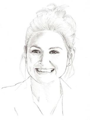 greys Anatomy Art Drawings Sketch - Burma Born