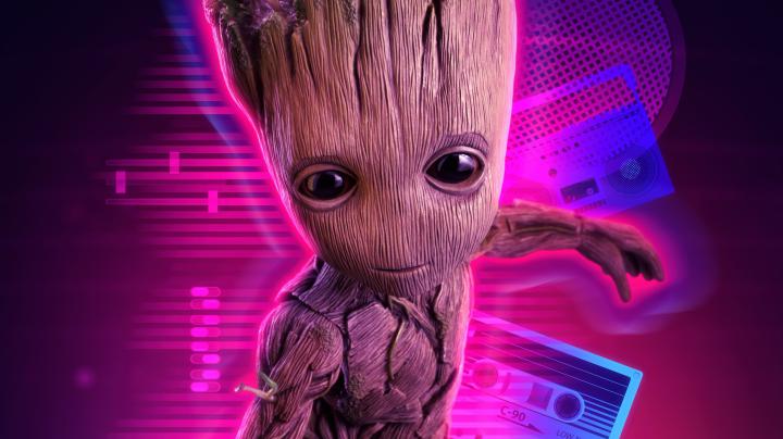 1920x1080 4k Baby Groot Laptop Full HD 1080P HD 4k Wallpapers, Images 