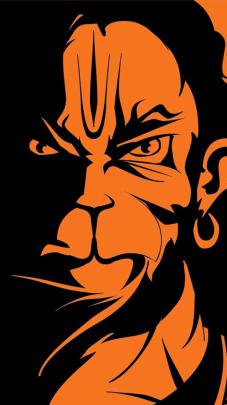 Hanuman Face Angry Hanuman Hd Wallpaper 1920x1080 Download