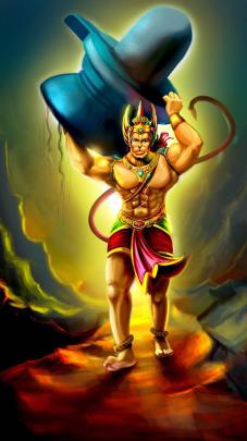 Angry God Hanuman hd wallpaper 1920x1080 download - God photos