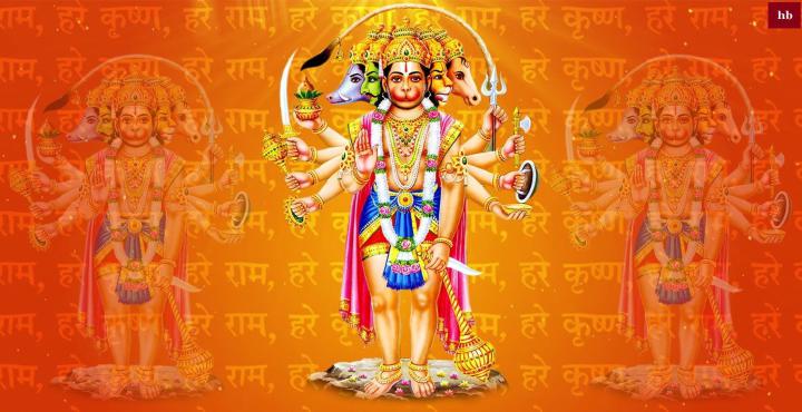 Panchmukhi Hanuman Wallpapers - Top Free Panchmukhi Hanuman Backgrounds 