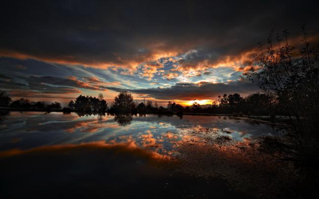 ipad pro wallpaper 4k - Sonnenuntergang Tapete hd - 2560x1600 