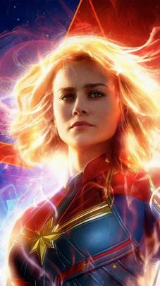 Captain Marvel Wallpaper 4k iPhone, Android and Desktop - The RamenSwag