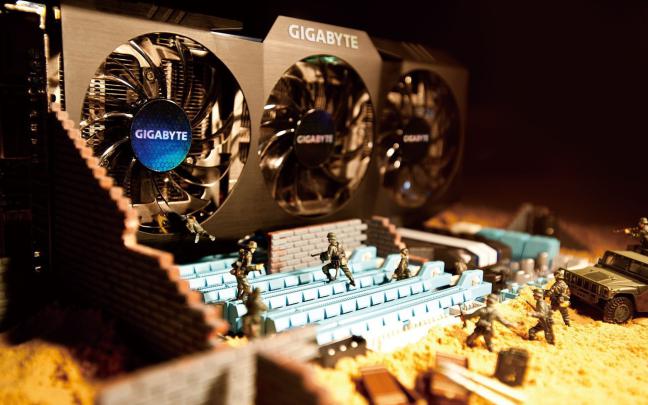 Gigabyte Motherboard Wallpaper for Widescreen Desktop PC 1920x1080 Full HD