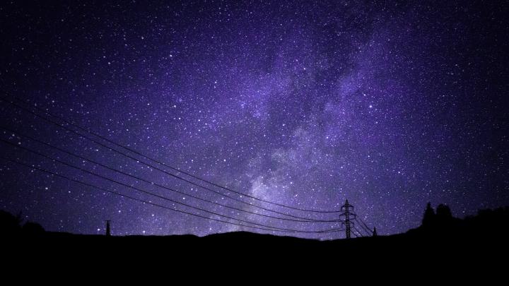 Night Sky Stars Wallpaper Hd 1920x1080 | Bejo Wallpapers