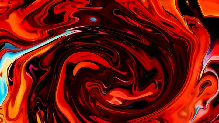 3840x2160 Red Swirl Float Abstract 4k 4k HD 4k Wallpapers, Images 