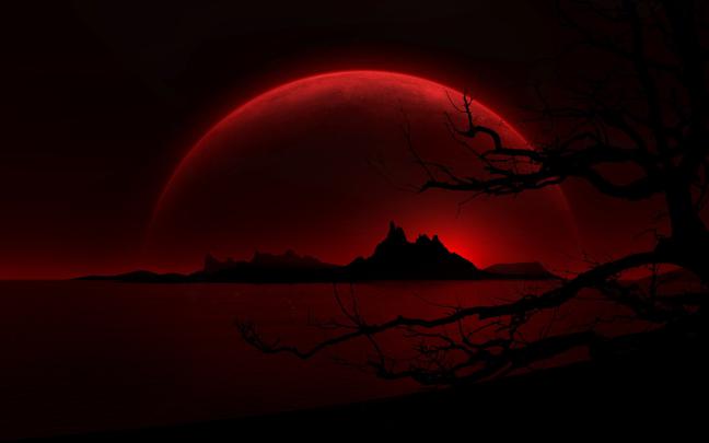 Black And Red Wallpaper 4k - Zendha