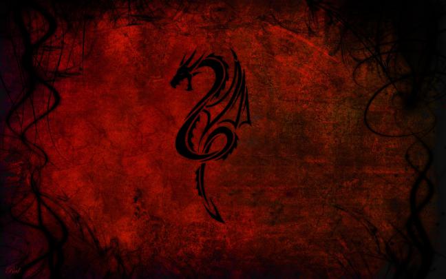 Black And Red Wallpaper 4k