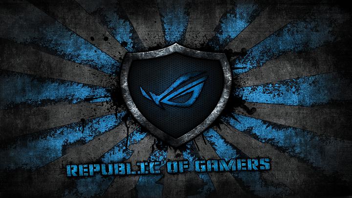 blue asus rog sunburst 1920x1080 wallpaper High Quality Wallpapers,High 