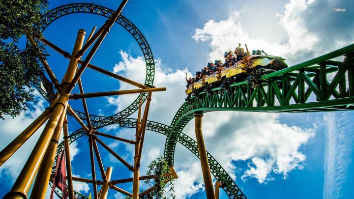 Roller Coaster Desktop Wallpapers - Top Free Roller Coaster Desktop 