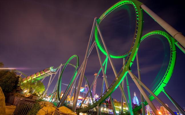 Roller Coaster Desktop Wallpapers - Top Free Roller Coaster Desktop 