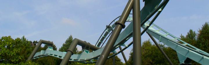 Roller Coaster Screen Wallpaper -