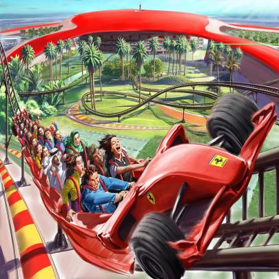 Roller Coaster Screen Wallpaper -