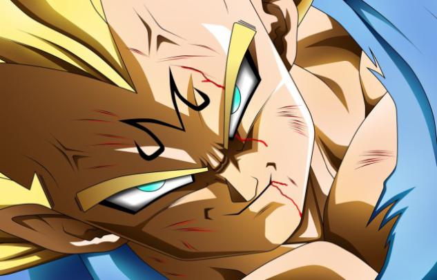 Vegeta Electric Face - Majin Vegeta Wallpaper 4k - 1920x1080 Wallpaper 