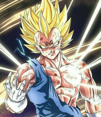 Vegeta Electric Face - Majin Vegeta Wallpaper 4k - 1920x1080 Wallpaper 