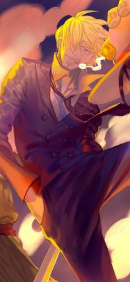 One Piece, Roronoa Zoro, Monkey D - One Piece Art Wallpaper Iphone 