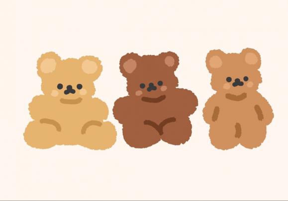 Korean Bear Desktop Wallpapers