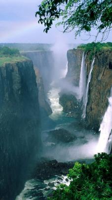 Desktop Wallpapers Waterfalls With Rainbow (34+ images)