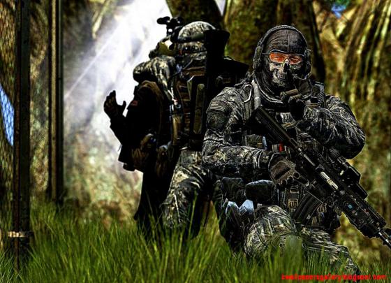 Call Of Duty Modern Warfare 2 Ghost Video Games Wallpaper | Wallpapers 