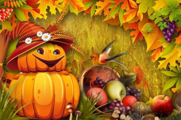 Cute Thanksgiving Backgrounds \u00b7\u2460 