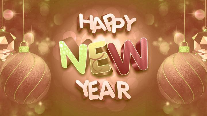 Happy New Year Hd Desktop Wallpaper