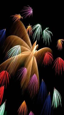 Firework Wallpaper Happy New Year 2021 2022 Mi 11 720X1280