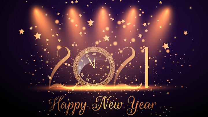 Happy New Year 2021 HD Wallpaper