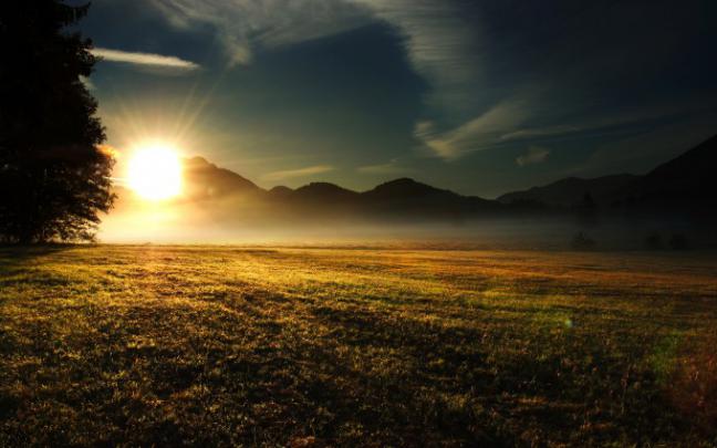 beautiful sun rays | HD Desktop Wallpapers