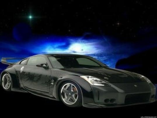 Free download Nissan 350z Slammed tuning roads wallpaper 1920x1080 