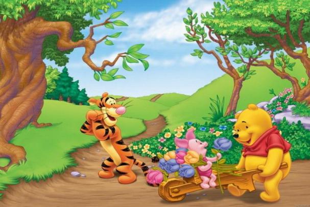 Winnie the Pooh Desktop Wallpaper \u00b7\u2460 