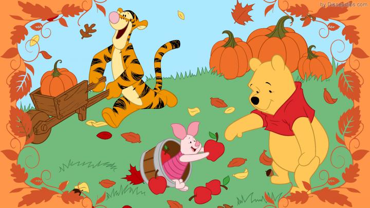 Winnie the Pooh and Friends Wallpaper | Disneyclips.com
