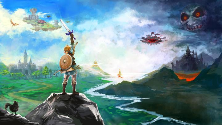 Link, The Legend of Zelda, Master Sword, Video games Wallpapers HD 