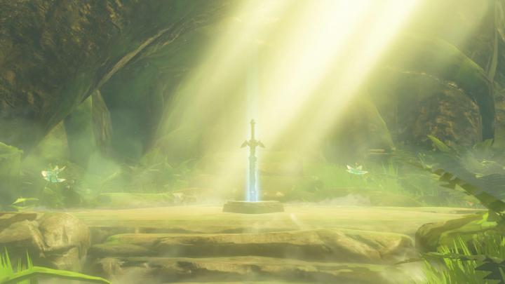 Zelda Breath Of The Wild Master Sword Desktop Wallpapers