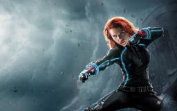 Black Widow Desktop Wallpaper