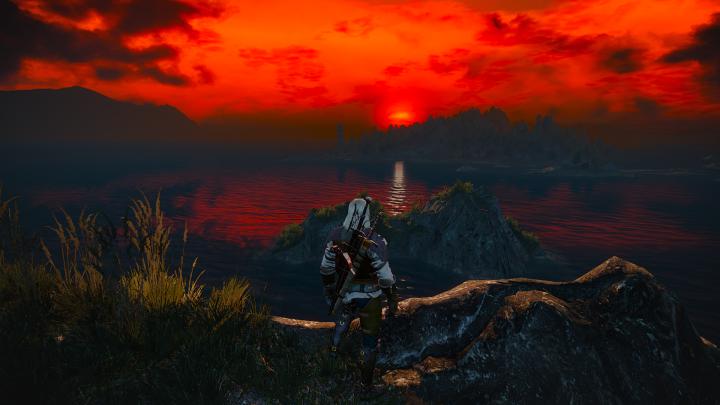 Sunset witcher 3 HD Wallpaper | Background Image | 1920x1080