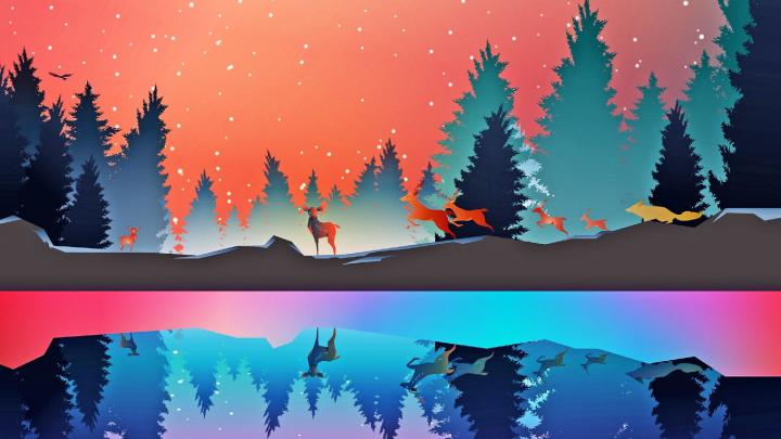 1920X1080 Minimalist Forest Wallpapers - Top Free 1920X1080 Minimalist 