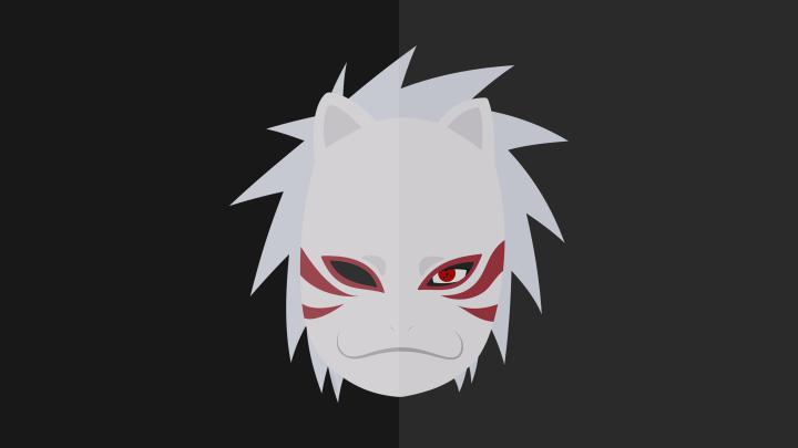 Kakashi Hatake Naruto Minimalist, HD Anime, 4k Wallpapers, Images 